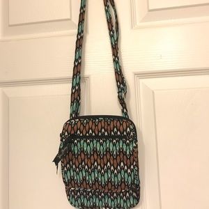 Vera Bradley Mini Hipster in Sierra Stream